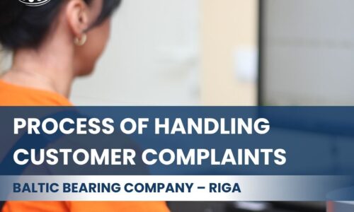 Process of Handling Customer Complaints at Baltic Bearing Company – Riga